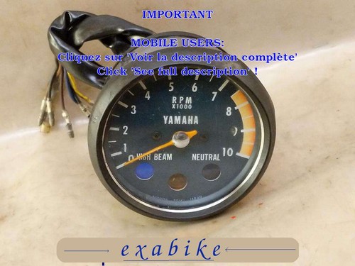 Drehzahlmesser für yamaha - yamaha, dt